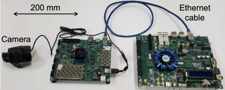 Autonomous Robot Runs Quantum-Inspired Optimization in Real Time