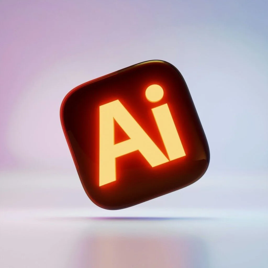 A red square button with the letter a on it