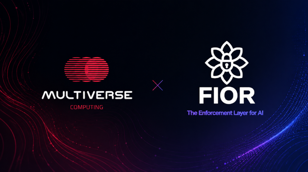 FIOR Group and Multiverse Computing logo