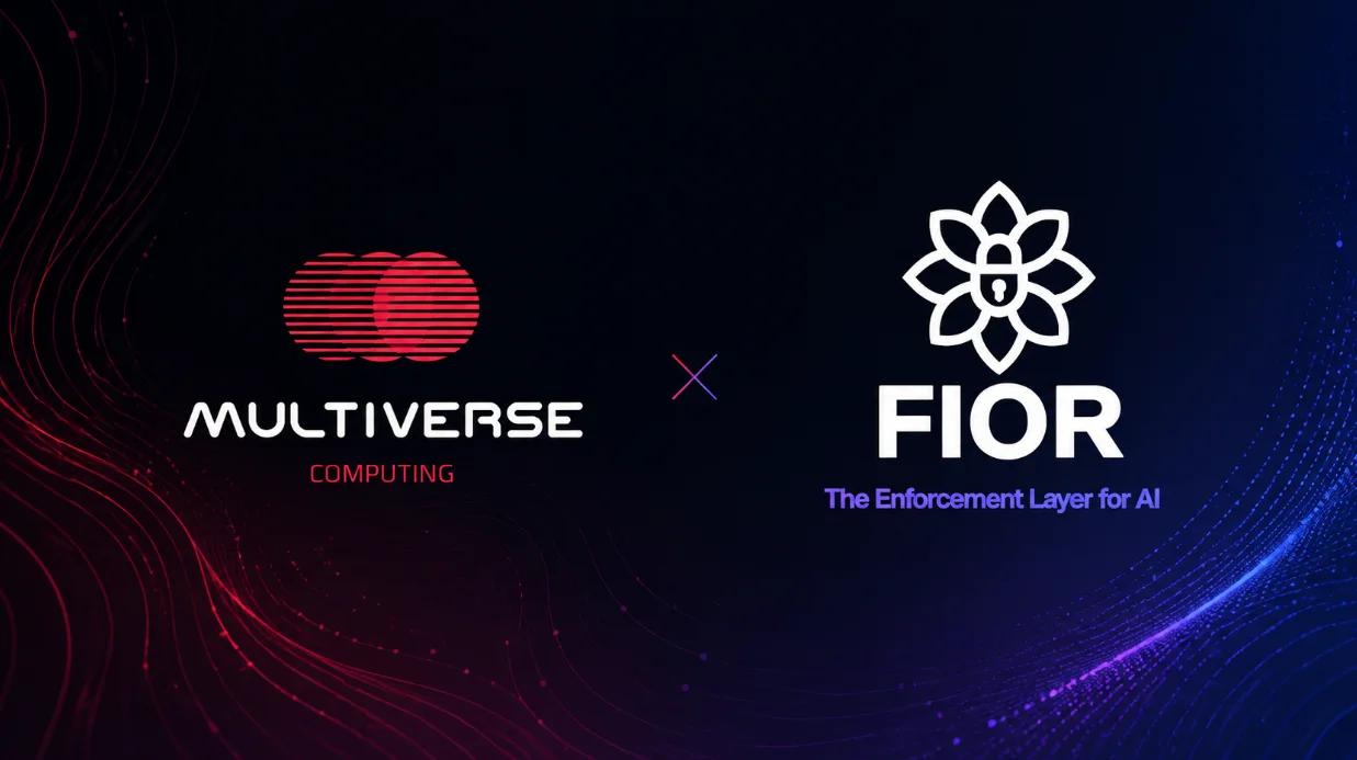 FIOR Group and Multiverse Computing logo