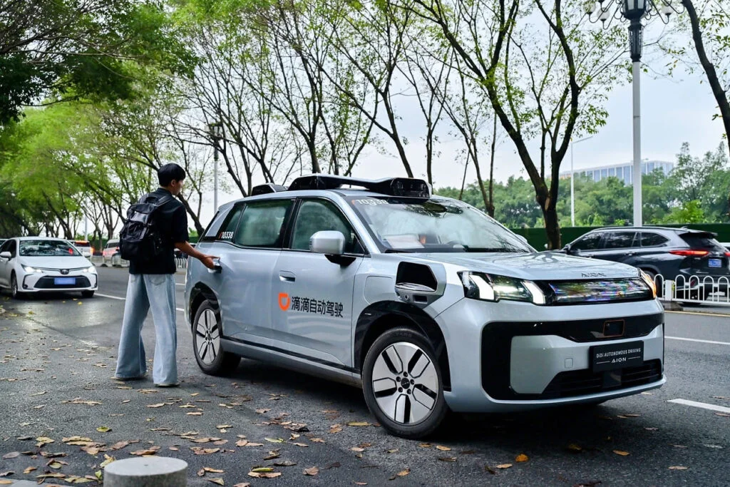 DiDi Begins Fully Driverless Robotaxi Trials in China